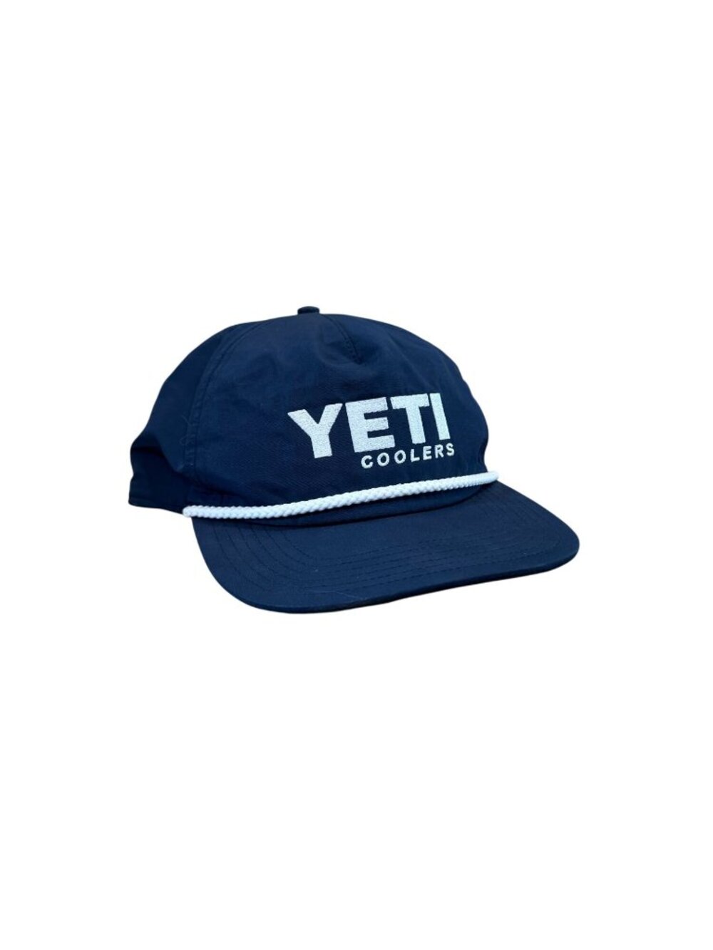 2016 Vintage YETI Rare Spell-out Logo Gorpcore Aesthetic Retro 5-Panel Rope Hat